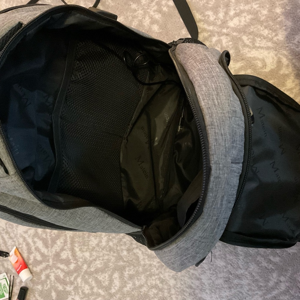 Gray Backpack - image 3